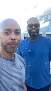 Wednesday stadiums with Kenyon Doyle! We got in some extra reps running!  💪🏽😤, Ruck & farmers carry for me. Kenyon suited up with a weight vest.  “Make practice harder than the game!”, #BeADOER