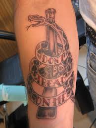 Dont tread on me tattoo. Don T Tread On Me Tattoo By David At California Tattoos In Savannah Ga Tattoos Patriotic Tattoos Arm Tats