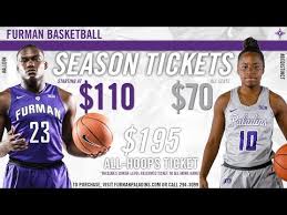 2018 19 furman basketball season tickets youtube