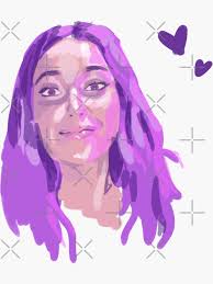 Alycia Heart Stickers for Sale