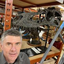 FossilFriday Spent today studying Gorgosaurus, the holotype of Dracorex,  and more at the Children's Museum of Indianapolis. Special thanks to Joe  Frederickson, Sean Callahan, Jorge Plata, Laura Rooney (in absentia)...and  Kevin the