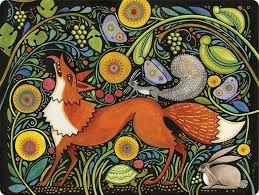 Aesop S Fables Hadley Table Art Fox Art Painting
