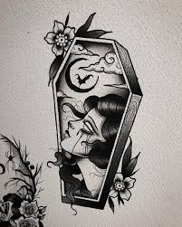 To start, grab a pair of nail clippers or nail scissors and cut your nails along the side to create a narrow effect. 350 Coffin Tombstone Tattoos Ideas Tombstone Tattoo Tattoos Coffin Tattoo