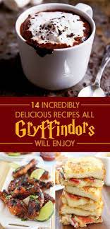14 Delicious Recipes That Ll Satisfy Every Gryffindor S Appetite Yummy Food Harry Potter Food Recipes