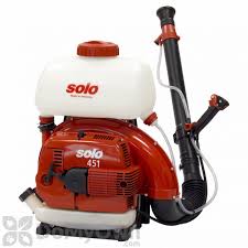Sector provides knockdown, kill and residual control. Solo 451 Mist Blower