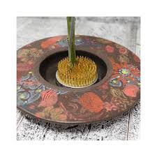 LARGE BEAUTIFUL ART Pottery Ikebana Vase By Sara Gilstrap Hand-crafted  $125.00