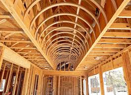 With Our Prefabricated Barrel Ceiling Kits Made To Your Measurements You Ll Install Barrel Vault Ceilings Barrel Ceiling Barrel Vault Ceiling Vaulted Ceiling