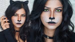 Le Meilleur Tuto De Maquillage D Halloween Leopard Que Vous Devez Essayer Halloween Maquillage Zenidees Maquillage De Chat Simple Maquillage Chat Maquillage Halloween