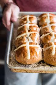 Hot Cross Buns Easter Recipe Foodness Gracious Recipe Cross Buns Recipe Hot Cross Buns Recipe Easter Hot Cross Buns