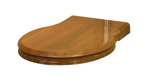 Made of wood and veneer, this toilet seat is an inexpensive option. Traditional Oval Toilet Seat Thomas Crapper Co Ltd