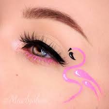 Danke im vorraus für gute antworten ( Tried To Recreate A Flamingo I Ve Seen On Pinterest Suvabeauty Hydra Liner Scrunchie Space Panda Mixe Make Up Augen Kostumvorschlage Kinderschminken
