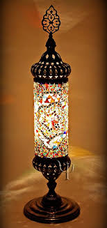 Mosaic Table Lamp Mosaic Lamp Victorian Lamps Turkish Lamps