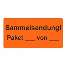 Das adjektiv zerbrechlich kann sowohl attributiv vor einem nomen mit und ohne artikel jeweils stark, schwach und gemischt verwendet werden als auch. Versandetiketten Warnaufkleber Sammelsendung Paket 30 X 62 Mm 1000 Stuck Ebay