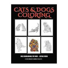 Advanced adult valentines day hearts. Coloring Book Pages Cats And Dogs Advanced Coloring Colouring Books For Adults With 44 Coloring Pages Cats And Dogs Adult Colouring Coloring Buy Online In South Africa Takealot Com