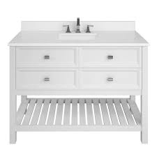 3.9 out of 5 stars 7. Allen Roth Canterbury 48 In White Undermount Single Sink Bathroom Vanity With White Engineered Stone Top In The Bathroom Vanities With Tops Department At Lowes Com