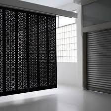 Functioning as both a bookcase and room divider, the square slots in kallax's form can fit any due to its robust, yet open and airy feel the homcom room dividing bookcase can be used as a. Otis Frank Metal Room Divider Room Divider Screen Room Divider