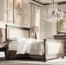 St James Classic Fabric Panel Bed With Footboard Restoration Hardware Bedroom Beautiful Bedrooms Bedroom Sets