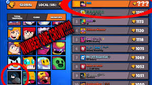 Each brawler has its own trophy count, and this determines the brawler's rank. On The Leaderboard Looking For A Teammate Brawl Stars Youtube