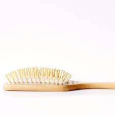 Natural detangling bamboo hair brush for all hair types. Bamboo Hair Brush Bkind La Looma