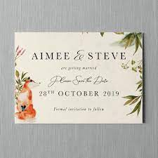 Once Upon A Time All In One Wedding Invitations No Envelope Etsy Wedding Invitations Invitations Wedding Invitations Uk