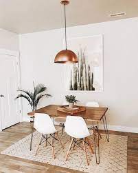 A Simple Dining Area Minimalist Dining Room Decor Minimalist Dining Room Dining Room Small
