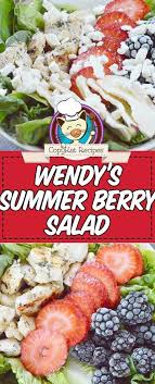 Wendy'S Summer Berry Chicken Salad - Copykat Recipes