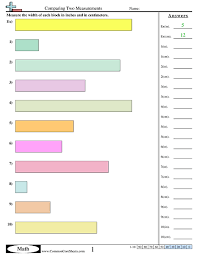 The measurement worksheet will produce eight measuring problems per page. Measurement Worksheets Free Commoncoresheets