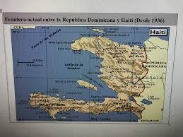 Hay profundas diferencias culturales que contribuyen. File Frontera Actual Entre La Republica Dominicana Y Haiti Jpg Wikimedia Commons