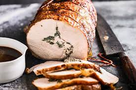 Using a fan assisted oven at 180°c, your 8lb turkey (with no more than 12.8 ounces stuffing) will be cooked in 0 hrs. Rotisserie Boned And Rolled Turkey The Fat Duck Group