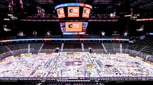 Calgary flames arena announcer beesley's booming baritone has become synonymous with home games at the scotiabank. Paint The Rink Presented By Sherwin Williams