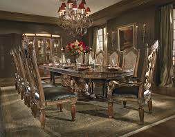 Montibello white marble 54 x 54 9 piece diningset. Formal Dining Room Sets For 12