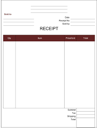 Free Printable Receipt Templates Cash Receipt Template 5 Printable Cash Receipt Formats Free Receipt Template Receipt Template Invoice Format