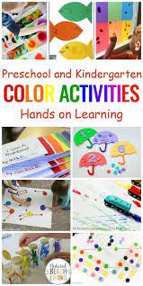 25 Color Learning Activities For Preschool Natural Beach Living Preschool Color Activities Color Activities Color Activities For Toddlers
