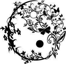 Wandtattoo Yin Yang Ornamental Von Kl Wall Art Ying Yang Tattoo Art Yin Yang Tattoos