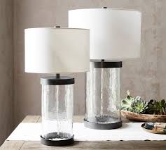 Table Lamps Desk Lamps Bedside Lamps Pottery Barn Glass Table Lamp Glass Lamp Base Table Lamp