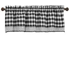 Buffalo curtains for the library and kitchen. Woven Trends Farmhouse Curtains Kitchen Decor Buffalo Plaid Valance Classic Country Plaid Gingham Checkered Design Farmhouse Decor Window Curtain Treatments 58 W X 14 L Walmart Com Walmart Com