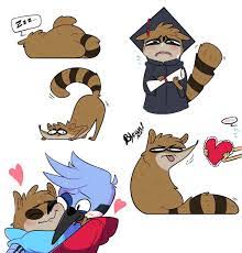 Mordecai x Rigby | Regular show, Regular show anime, Rigby regular show