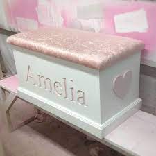 Check spelling or type a new query. How Stunning Is This Combination Engraved Box With Baby Pink Crushed Velvet Cushion Top Toybox Toychest Toy Girls Toy Box Baby Girl Toy Box Pink Toy Box