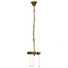 Average rating:5out of5stars, based on2reviews2ratings. Pendant Light Holder With Pull Chain Switch O 19 160 Cm E27 Max 3 60w Brown Iron Ceiling Hanging Lamp For Tiffany Sty