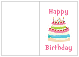 10 best printable folding birthday cards for wife printablee com