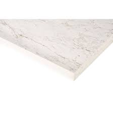 Plan De Travail Marbre Blanc L 412 X P 65 X Ep 3 8 Cm Bricoman