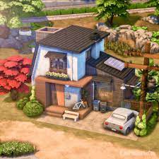 Modern Mt Komorebi House Sims House Sims House Design Sims 4 House Design