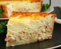 Quiche Sans Pate Aux Lardons Rezept
