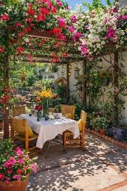 A Living Canopy: Creating an Outdoor Sanctuary with Flowers ...