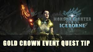 Basically, you can turn steel melding tickets, silver melding tickets and gold melding tickets into decorations at the elder melder, and the end results seem to often be better than normal quest reward. Mhw Iceborne Gold Crown Event Quest Tip By Primeraespada91