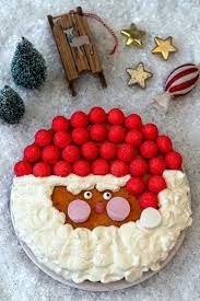 Gateau Pere Noel Facile Et Rapide Amandine Cooking Dessert Noel Diy Noel Facile Et Rapide Gateau