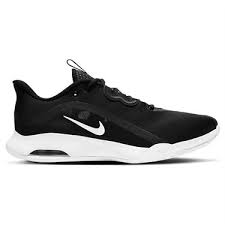 Black and white tennis shoes. Nike Court Air Max Volley Mens Tennis Shoe Black White Tennis Point