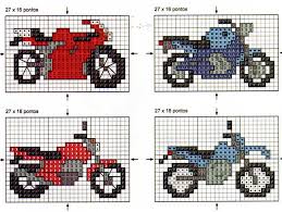Motos En 2020 Punto De Cruz Tren De Punto De Cruz Servilletas Punto De Cruz