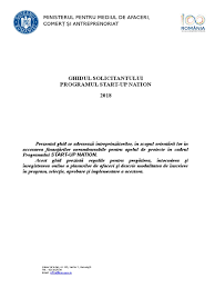 Tutorial aplicatie start up nation 2018. Proiect Ghid Start Up Nation2018