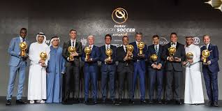The trophy names ronaldo as the greatest football player from. Awards 2018 Globe Soccer Awards